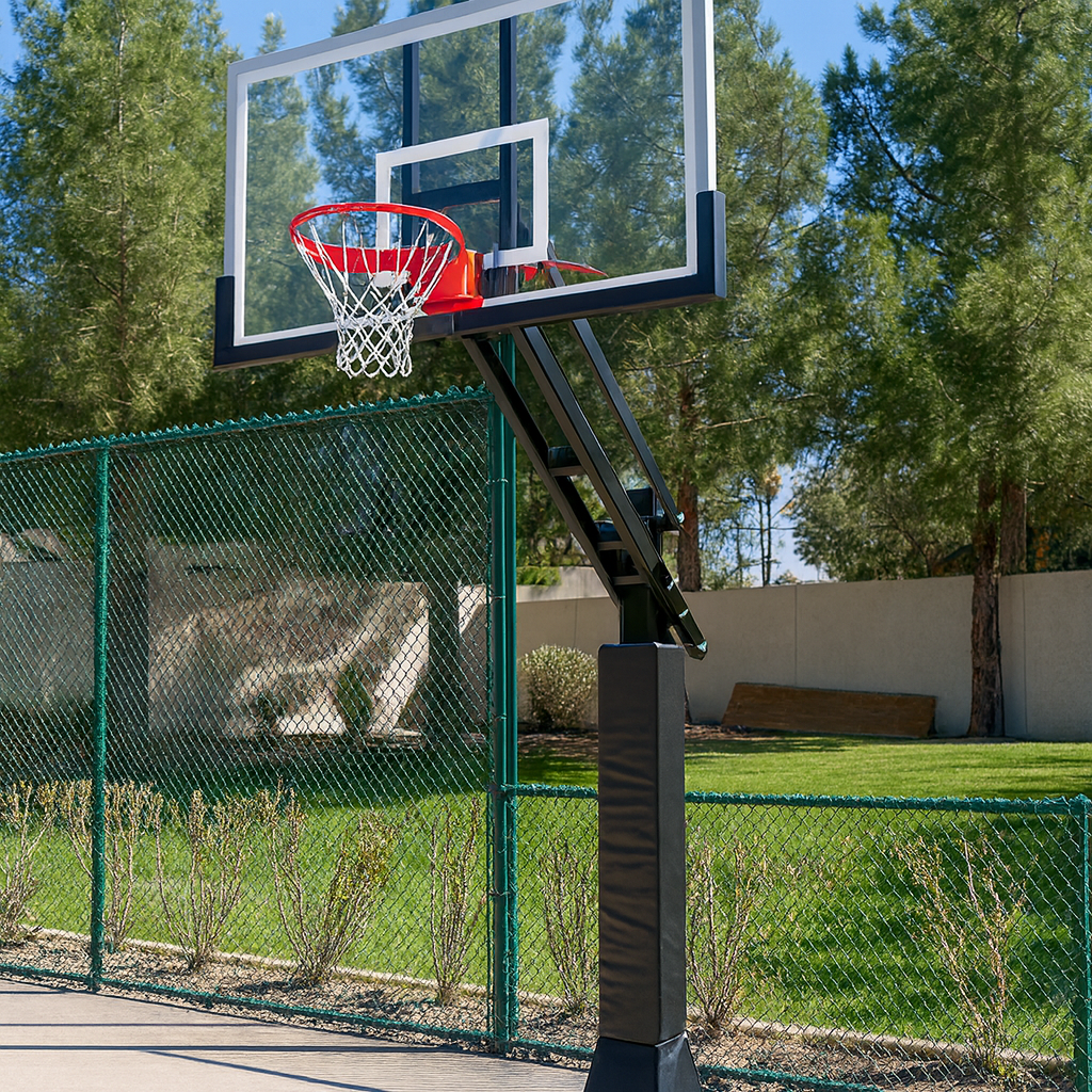 IronPeak Sports Fortress Elite 72 Adjustable In-Ground Hoop