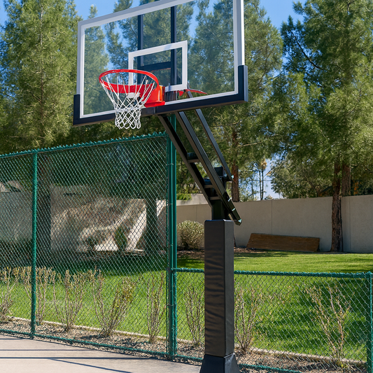 IronPeak Sports Fortress Elite 72 Adjustable In-Ground Hoop